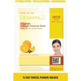 Mey İthalat Dermal Aydınlatıcı, Sıkılaştırıcı, Arındırıcı Vitamin Özlü Kolajen Maske 23GR