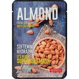 Mey İthalat Dermal Its Real Superfood Badem Nemlendirici Yüz Maskesi Karma Tek Ebat