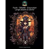 Mey İthalat Digit Monster Larges Dessins À Colorier De Sorcières Steampunk
