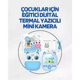 Mey İthalat® Dijital Termal Yazıcılı Mini Kamera – Hd Video & Anında Fotoğraf Çıktısı