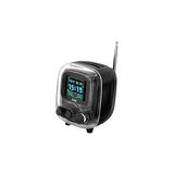 Mey İthalat Divoom Tiivoo-2 Fm Radyolu Taşınabilir Bluetooth Hoparlör, Piksel Sanatı, Retro, Küçük, Sevimli, Kablosuz, Vintage Dekor, Parti, Ofis, Çalışma Masası, Ev, Yatak Odası, Mutfak Için Uygundur