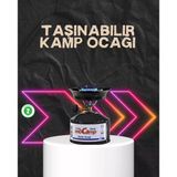 Mey Ithalat® Doğa, Piknik ve Acil Durum Için Kamp Ocağı Seti
