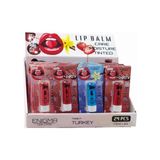Mey İthalat Dudak Nemlendirici Lip Balm, Çilek, Vişne ve Vanilya Aromalı, Çatlak Karşıtı Günlük Dudak Bakım Kremi, Çilek - Çok Renkli