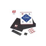 Mey İthalat Dünya Magnet 3m 60 Adet 30X30 Yapışkanlı Mıknatıs Magnet Mıknatısı Dolap Nişan Bebek Güçlü Çok Amaçlı Süsleme - 10 cm - Çok Renkli - 1 Adet