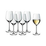 Mey İthalat Easy Plus 6'lı Beyaz Şarap Kadehi Seti; 390 Ml, Kristal Cam, Şeffaf, Bulaşık Makinesinde Yıkanabilir
