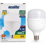 Mey İthalat Ecolite 36W LED Ampul – 200W Eşdeğeri | E27 Duy, 3000K Sarı Işık, 3800 Lümen | Enerji Tasarruflu Jumbo LED Ampul | Ac 220V, 166X115MM
