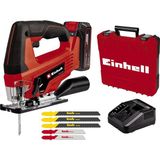 Mey İthalat Einhell Akülü Dekupaj Testere Tc-Js 18 Li (1x2,5 Ah) Power X-Change (Li-Ion, 18 V, Sarkaç Fonksiyonu, Toz Emiş Adaptörü, 1x 2,5 Ah Akü, Şarj Cihazı ve Çanta Dahil) - 4321228