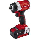 Mey İthalat Einhell Power X-Change 180NM Akülü Darbeli Vidalama Seti (Akü ve Şarj Cihazı Dahil, Kömürsüz Motor, 18V, 2900 Rpm, 1/4" Altıgen Uç Bağlantısı, LED Işık) - 4510035