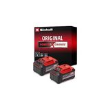 Mey İthalat Einhell Pxc Twinpack 5.2 Ah Power X-Change Akü (Li-Ion, 18 V, 2 x 5.2 Ah, Tüm Power X-Change Cihazları ile Uyumlu, Aktif Akü Yönetim Sistemi, Özel Şarj Döngüleri) - 4511526