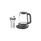 Mey İthalat Electrolux E7GK1-8BP Explore 7 Cam Kettle | 1.7l Kapasite, Demlik Sepeti, Ayarlanabilir Sıcaklık, Sıcak Tutma, Cam Gövde | Çay, Kahve ve Sıcak Içecekler Için