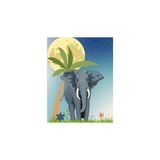 Mey İthalat Elephant Story Journal And Sketchbook For Kids: Dotted Midline And Empty Space / Perfect For Sketching, Practising Letters / School Exercise Book