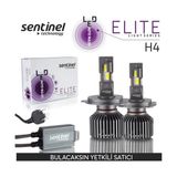 Mey İthalat Elite H4 LED Xenon Ampulü 65W 12V 12000 Lumen 6500 Kelvin Beyaz Işık - Çok Renkli
