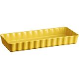 Mey İthalat Emile Henry Tart-Börek Fırın Kabı Dikdörtgen 36.5 x 15 cm Mat Sarı/provence Yellow