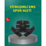 Mey Ithalat® Ems Titreşimli Spor Cihazı Kas Geliştirme ve Yağ Yakma 2025 Seri Orijinal