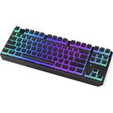 Mey İthalat Endorfy Thock Tkl Kablosuz Kırmızı Puding, Kailh Box Red Lineer Switches, Pbt Puding Tuşları, Kablosuz Klavye 2.4 Ghz ve Bluetooth, Tkl%80 Mekanik Klavye, Qwerty Klavye | EY5A119