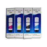 Mey İthalat Epson ile Uyumlu Ecotank L3250 Mürekkep Muadil Set 4 Renk Takım