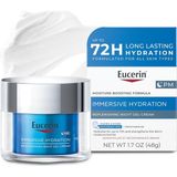 Mey İthalat Eucerin Hyaluronik Asitli Sürükleyici Nemlendirici Jel Krem, Ultra Hafif Yüz Nemlendirici Ince Çizgileri ve Kırışıklıkları Düzeltir, 1.7 Oz Kavanoz