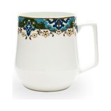 Mey İthalat Evalıza Çini Desenli Seramik Mug 350 ml Renkli Geleneksel