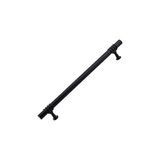 Mey İthalat Eylül (224 mm - 22.4 Cm) Siyah Metal Mobilya Mutfak Çekmece Dolap Dolabı Kapak Kulbu Kulpu Kulpları