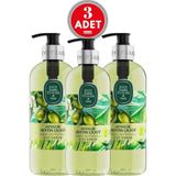 Mey İthalat Eyüp Sabri Tuncer Ayvalık Zeytin Çiçeği Sıvı Sabun 500 ml x 3 Adet