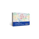 Mey İthalat Faber-Castell Resim Defteri, 25X35 Cm, 30 Yaprak, Pp Kapak, Spiral Cilt, 120G Kağıt, Kolay Koparılabilir Sayfalar, Boyama Teknikleri Sayfası Içerir