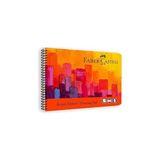Mey İthalat Faber-Castell Resim Defteri, 35X50 Cm, 30 Yaprak, Sert Karton Kapak, Spiral Cilt, 120G Kaliteli Kağıt, Perforajlı Sayfalar, Boyama Teknikleri Sayfası