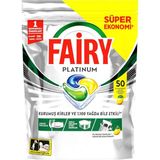 Mey İthalat Fairy Platinum Bulaşık Makinesi Deterjanı Kapsülü/tableti 50 Yıkama