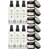 Mey İthalat Fe Keratin Saç Sütü 200ML & Saç Maskesi 300ML Karma 12LI Set