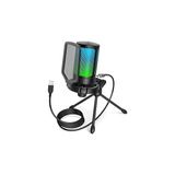 Mey İthalat Fıfıne Pc Oyun Mikrofonu, USB Mikrofon, Yayın Podcast Stüdyosu Için, Mikrofon Standı ve Sessize Alma Tuşlu, Ps4 Ps5 Mac Için