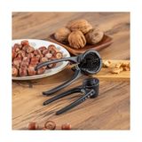 Mey İthalat Fındık ve Ceviz Kıracağı, Döküm, Paslanmaz, 2'li Set (16 Cm*5 Cm-12 Cm*5 Cm) (2 Li Set)