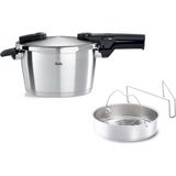 Mey İthalat Fissler Vitaquick Premium Düdüklü Tencere Buharda Pişirme Aparatı 4,5 Litre