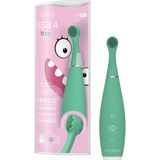 Mey İthalat Foreo Issa 4 Baby – Bebekler Için Silikon Sonik Diş Fırçası Seti, Çift Taraflı Kıllar, Eğlenceli Gülümseme, Diş Eti Masajı, Ekstra Başlıkla 12 Ay Bakım, Seyahat Dostu - Kivi Yeşili