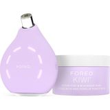 Mey İthalat Foreo Smooth & Resurface Kıwı Derma Mikrodermabrazyon Makinesi - Yüz Için Siyah Nokta Temizleyici + Kıwı Aktif Gözenek ve Siyah Nokta Maskesi, 100G - Gözenek Bantsız Vakumlu Siyah Nokta Temizleyici