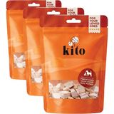 Mey İthalat Freeze Dried Tavuk Göğüs Kedi ve Köpek Ödül Maması %100 Doğal, Glutensiz 30 G(Cat&dog Treat) (3 Paketi) - 51 - 75 ml