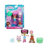 Mey İthalat Gabby's Dollhouse 2 Oyuncak Figürlü Flower-Rific Bahçe Seti (2 Aksesuar, Teslimat ve Mobilya Parçası) - Çok Renkli