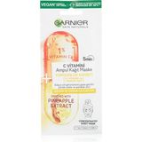 Mey İthalat Garnier C Vitamini Yorgunluk Karşıtı Ampul Kağıt Yüz Maskesi