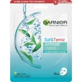 Mey İthalat Garnier Vegan Saf&temiz Cilt Kusurlarına Karşı Kağıt Yüz Maskesi