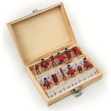 Mey İthalat Gfb 2317 Freze Bıçak Set 6 mm 12 Parça