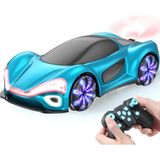 Mey İthalat Giffy/oyuncak 2.4 Ghz Uzaktan Kumandalı Şarjlı Elektrikli Araba 4x4 Şarj Istasyonlu Buharlı LED Işıklı Sesli Müzikli Rc Araç Full Fonksiyon 4 Çeker Drift Atabilen 1200 Mah Şarjlı Pilli (Vivid Mavi)