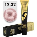 Mey İthalat Glamlook Kalıcı Saç Boyası | 12.32 Platin Sarı Dore Irize | 100 ml | Koruyucu, Nemlendirici, Besleyici Yağlar, Düşük Amonyak Seviyesi, Profesyonel 79 Renk