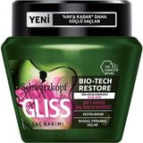 Mey İthalat Gliss Bio-Tech Restore Saç Bakım Maske, 300ML, Yeşil