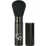 Mey İthalat Golden Rose Retractable Powder Brush Pudra Fırçası (Nylon)