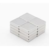 Mey İthalat Güçlü Kare Neodyum Mıknatıs 20X20X5 mm (4 Adet)