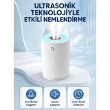 Mey İthalat Hava Nemlendirici Ultrasonik Aroma Difüzör 7 Renk LED Işıklı Gece Lambası
