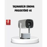 Mey İthalat® Hd 720P Projeksiyon Cihazı – Geniş Ekran, 10.000 Saat Ampul Ömrü, Ev Sineması Deneyimi
