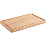 Mey İthalat Henckels By Zwıllıng Kesme Tahtası Ahşap Kesme Tahtası, 32 x 22 x 2 Cm, Meyve Suyu Oluğu, Çift Taraflı Kullanılabilir