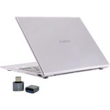 Mey İthalat Huawei Matebook x 13 Kılıf Uyumlu Kristal Parlak Şeffaf Sert Hard Case Ince Hafif Parmak Izi Bırakmayan Koruma 2020-2021 Şeffaf