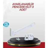 Mey Ithalat® Içe Açılan Camlar Için Emniyet Kilidi Seti 3’lü - Seçenek