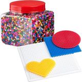 Mey İthalat Ikea Pyssla Ütü Resmi, Takılabilir, 14.000 Resim Boncuğu, Plakalı, 4'lü Set