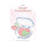 Mey İthalat Iki Renkli, Kalp Tasarımlı, Yoğun Işıltılı Highlighter Heart Pocketbeam (04 Citrus Charm) 04 Citrus Charm - Çok Renkli